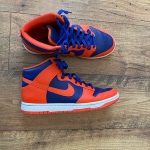 Nike Dunk HI Retro Syracuse Navy Orange Knicks
Mens Size 10.5